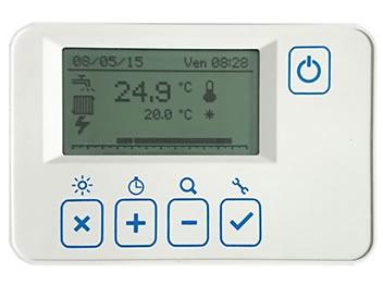 Modulo per la gestione e controllo dei dispositivi di riscaldamento a pellet di IMIT